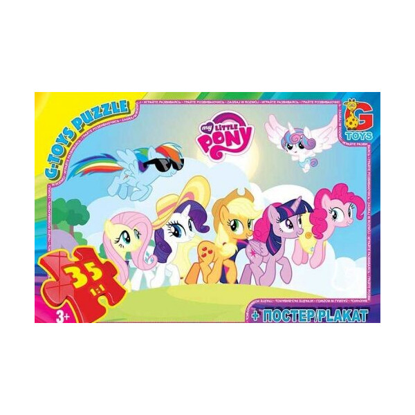 

Пазл G-toys My Little Pony: лето 35 элементов