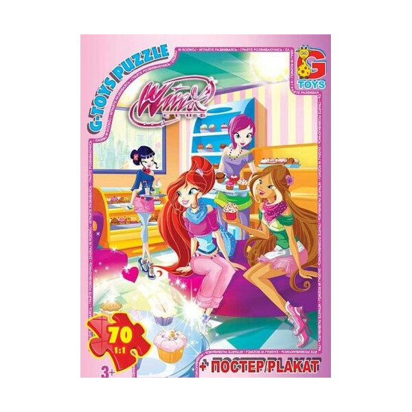 

Пазл G-toys Winx: кондитерская