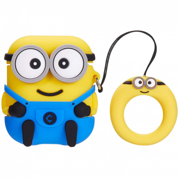 

Силиконовый футляр Minion series для наушников AirPods + кольцо Джерри (128287)