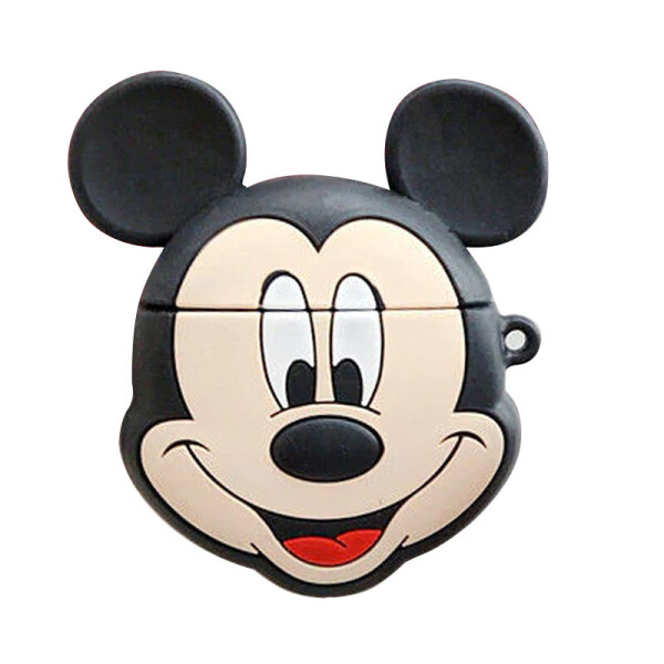 

Силиконовый футляр Disney series для наушников AirPods + карабин Микки Маус (128278)