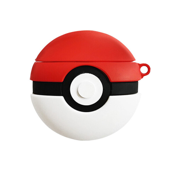 

Силиконовый футляр Pokemon series для наушников AirPods Pro + кольцо Покебол/Красно-белый (124389)