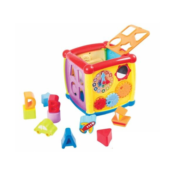 

Интерактивная игрушка BeBeLino Куб сортер 58162