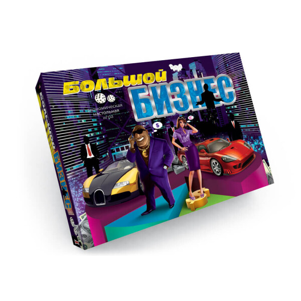 

Настольная игра Монополия Большой Бизнес Danko Toys DT-G1