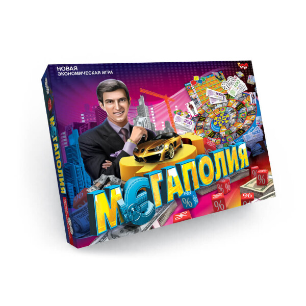 

Настольная игра Монополия Мегаполия Danko Toys DT-G6