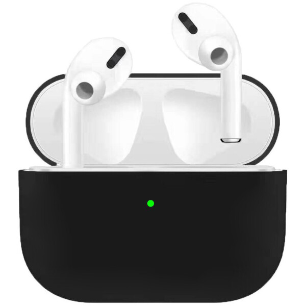

Силиконовый футляр для наушников AirPods Pro Black (121926)