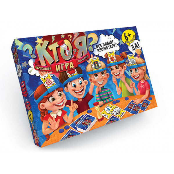 

Настольная игра Кто Я Угадай Большая Danko Toys HIM-01-01