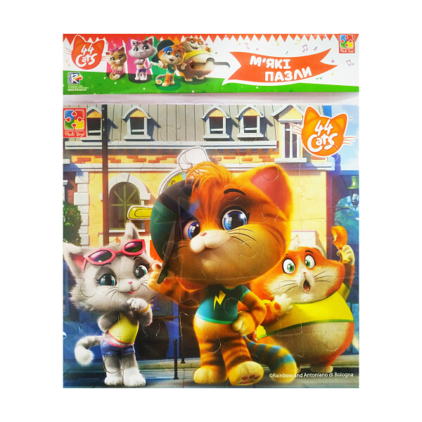 

Пазл мягкий Vladi Toys 44 Котенка