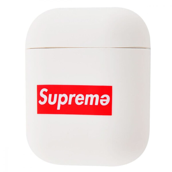 

Силиконовый футляр для наушников Airpods Ultra Slim Supreme Белый (121498)