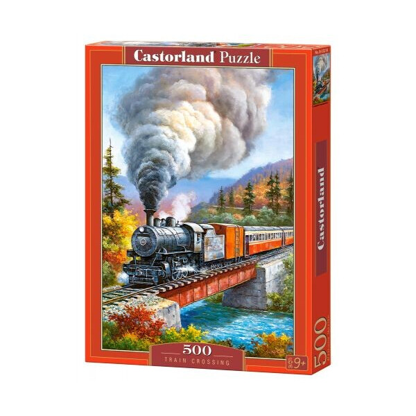 

Пазл Castorland Старинный поезд 500 элементов