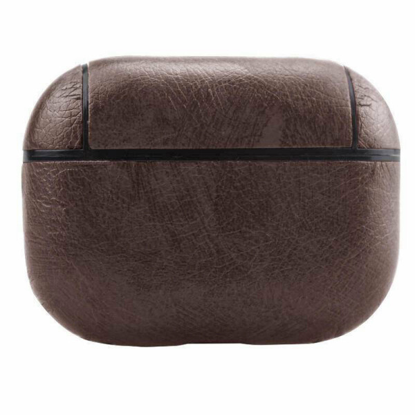 

Кожаный футляр Leather series для наушников AirPods Pro Коричневый (119483)