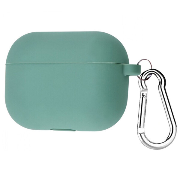 

Силиконовый футляр с карабином для наушников AirPods Pro Зеленый / Pine green (119467)