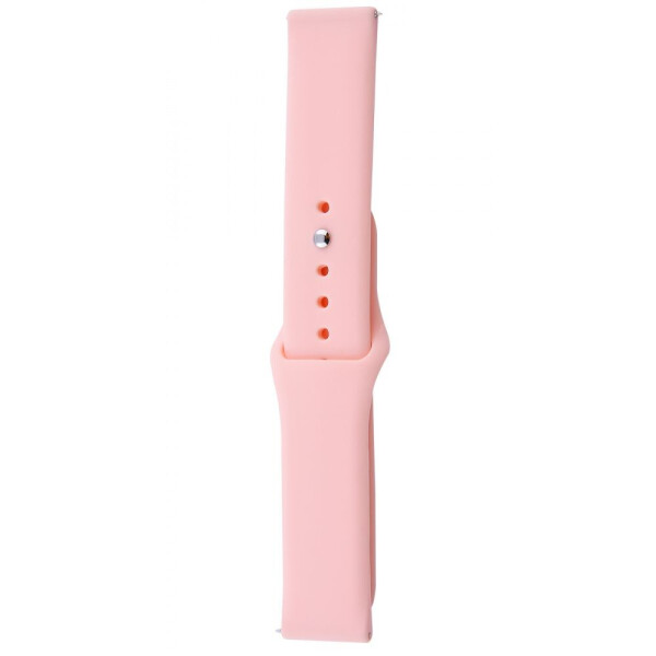 

Силиконовый ремешок Sport для Amazfit/Samsung 20 mm Розовый / Pink (120287)