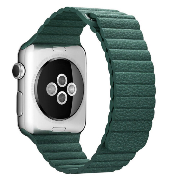 

Ремешок Leather Loop Design для Apple watch 42mm/44mm Зеленый/Forest green (125059)