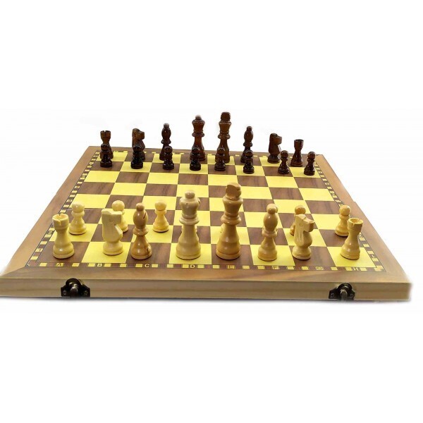 Акція на Шахматы деревянные магнитные (39х39х2 см) 32800 від Allo UA
