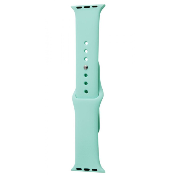 

Силиконовый ремешок для Apple Watch Sport Band 42/44 (M) 2pcs Голубой/Marine Green (125078)