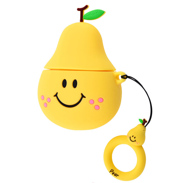 

Силиконовый футляр Smile Fruits series для наушников AirPods Pear (109653)