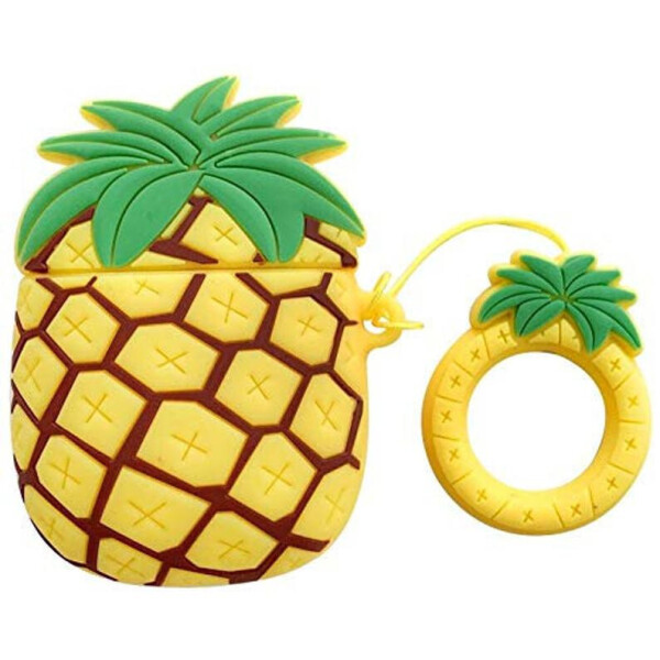 

Силиконовый футляр Smile Fruits series для наушников AirPods Pineapple (110019)