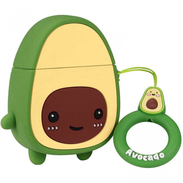 

Силиконовый футляр Smile Fruits series для наушников AirPods Avocado kid (124559)