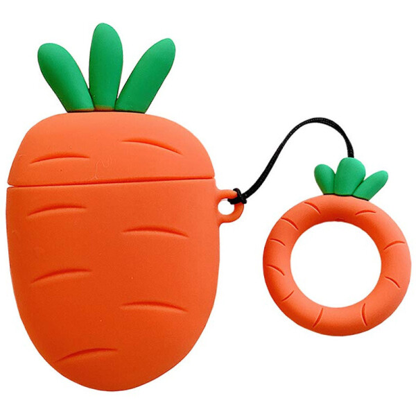 

Силиконовый футляр Smile Fruits series для наушников AirPods Carrot (128295)