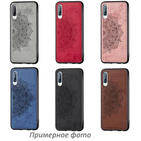 

TPU+Textile чехол Mandala с 3D тиснением для Huawei Y9 Prime (2019) Синий (108052)