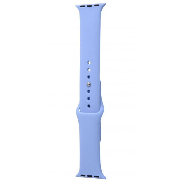 

Силиконовый ремешок для Apple Watch Sport Band 38 / 40 (S) 2pcs Голубой / Lilac Cream (134380)
