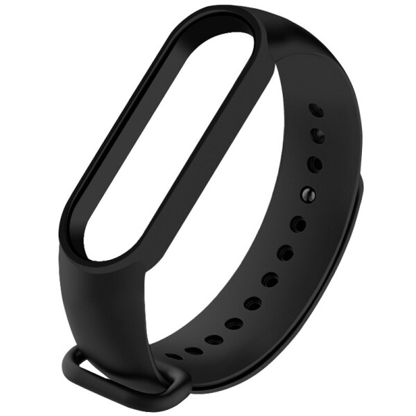 

Силиконовый ремешок для Xiaomi Mi Band 5 Черный/Black (136358)