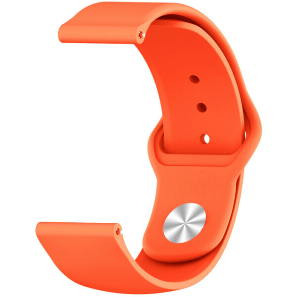 

Силиконовый ремешок Sport для Amazfit/Samsung 20 mm Оранжевый / Neon Orange (141342)