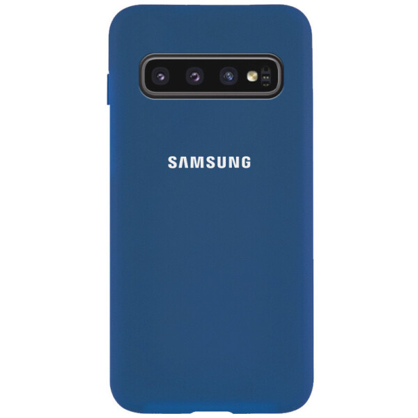 

Чехол Silicone Cover Full Protective (AA) для Samsung Galaxy S10+ Синий / Navy blue (145899)