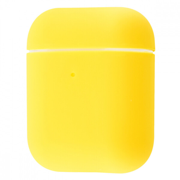 

Силиконовый футляр для наушников Airpods Ultra Slim Желтый / Lemon Yellow (117245)