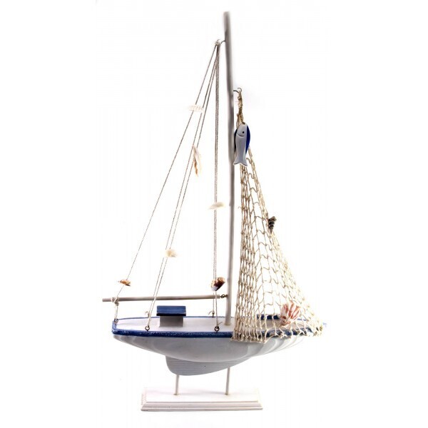 

Яхта деревянная White (54х31х5,5 см) Darshan