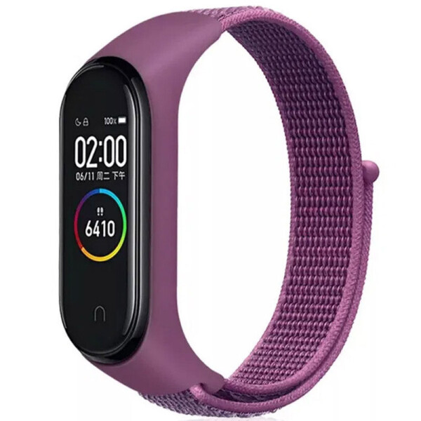

Ремешок Nylon для Xiaomi Mi Band 3/4 Фиолетовый (142133)