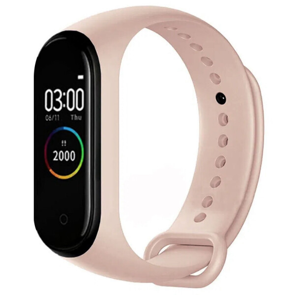 

Силиконовый ремешок для Xiaomi Mi Band 3/4 Розовый / Pink Sand (142137)