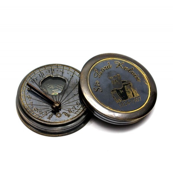 

Компас с часами Sir London (5х5х1,5 см) Darshan