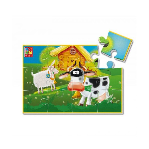 

Пазл мягкий Vladi Toys Ферма VT1103-84