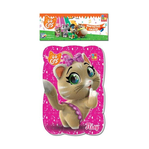 

Пазл магнитный Vladi Toys 44 Коты Пилу