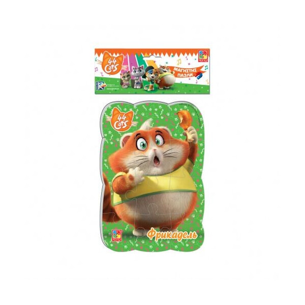 

Пазл магнитный Vladi Toys 44 Коты Фрикадель