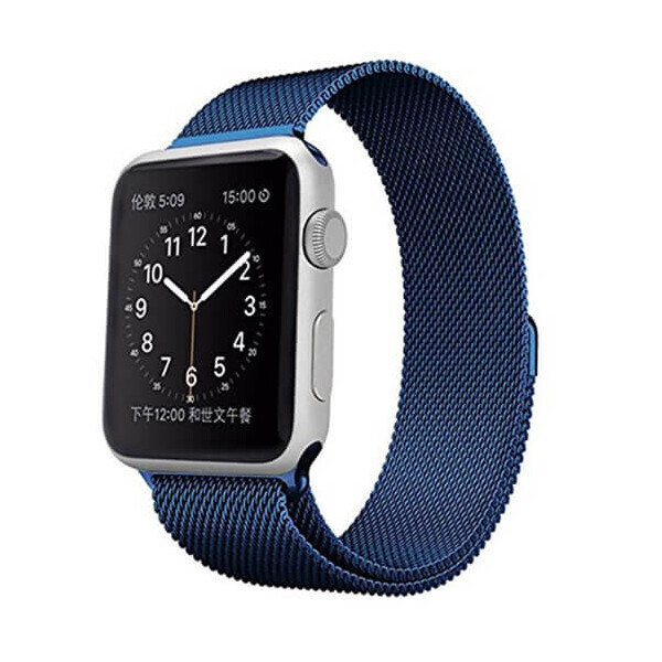 

Ремешок Milanese Loop Design для Apple watch 42mm/44mm Синий (69288)