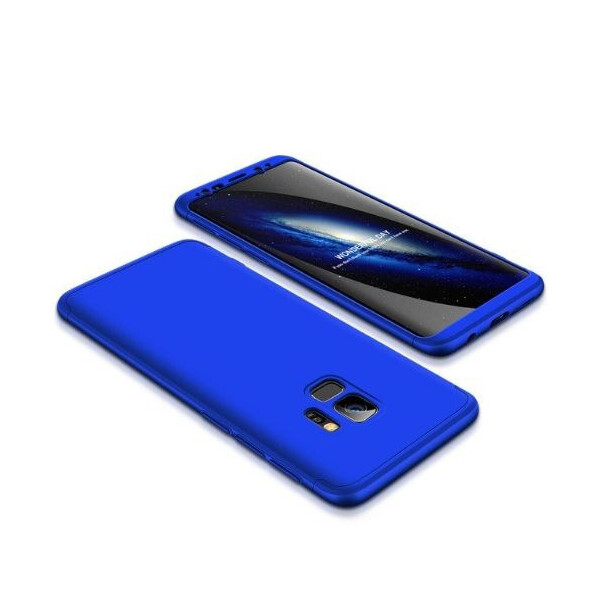 

Пластиковая накладка GKK LikGus 360 градусов для Samsung Galaxy S9+ Синий (95450)