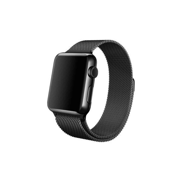 

Ремешок Milanese Loop black для Apple Watch 38mm/40mm миланская петля