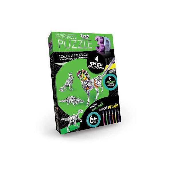 

Пазл 3D Danko toys Животные (66154)