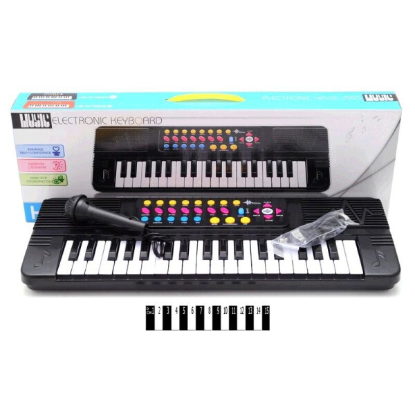 

Игрушечный синтезатор MUSIC, 37 клавиш (HS3722A)