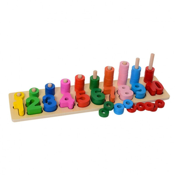 

Деревянная игрушка Геометрика Цифры (MD1268-1)