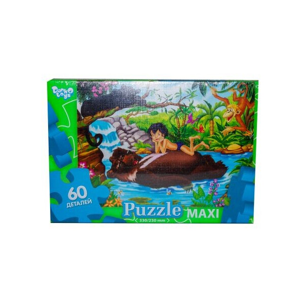 

Пазл Maxi Danko toys Маугли 60 элементов