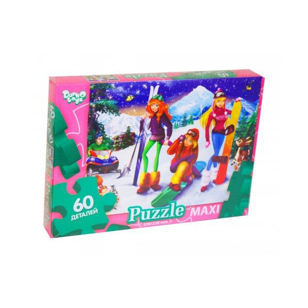 

Пазл Maxi Danko toys Зимние каникулы 60 элементов