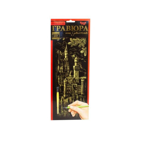 

Гравюра Danko toys Danko toys Golden Metallic: Замок (66414)