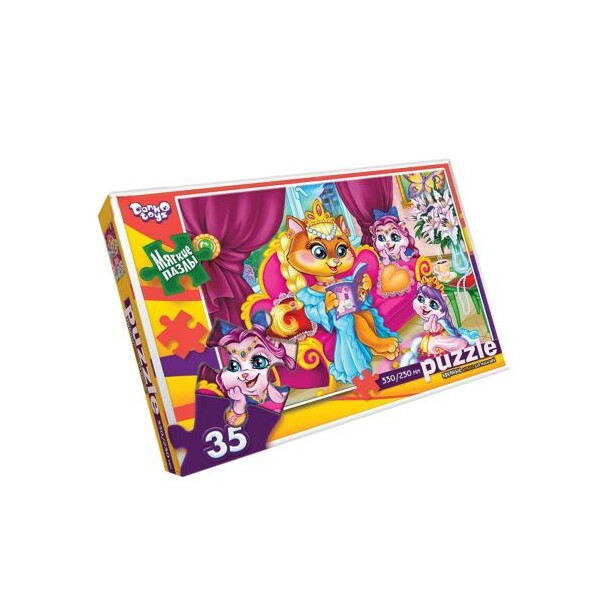 

Пазл мягкий Danko toys Королева кошка 35 элементов