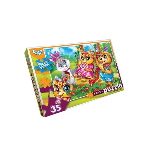 

Пазл мягкий Danko toys Летние забавы 35 элементов