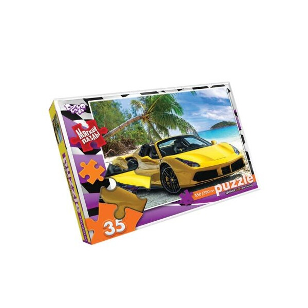 

Пазл мягкий Danko toys Феррари 35 элементов