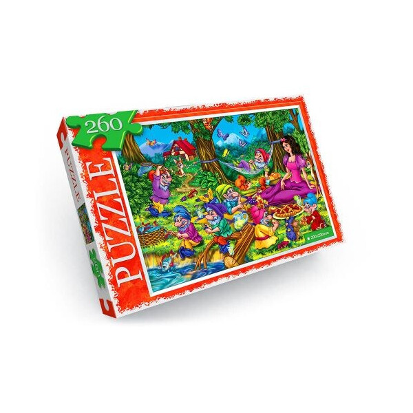 

Пазл Danko toys Белоснежка и 7 гномов 260 элементов