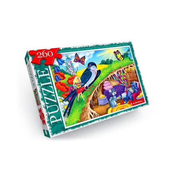 

Пазл Danko toys Дюймовочка 260 элементов -66597